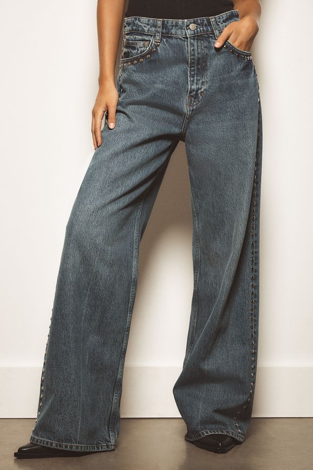 Reformation Cary High-Rise Slouchy Wide-Leg Jeans #1