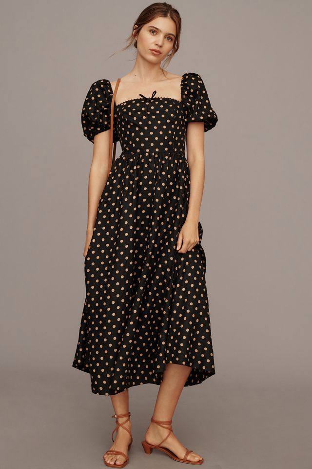 Reformation Marella Linen Midi Dress #2
