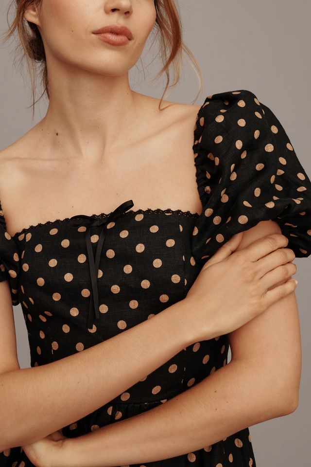 Reformation Marella Linen Midi Dress #3