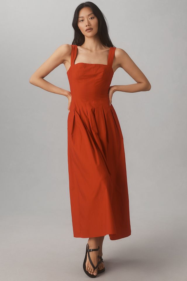 Reformation Mika Midi Dress | Anthropologie