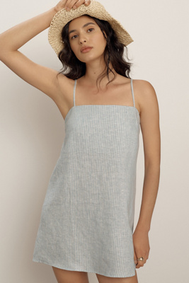 chinese dress ladies Abbie Linen Dress