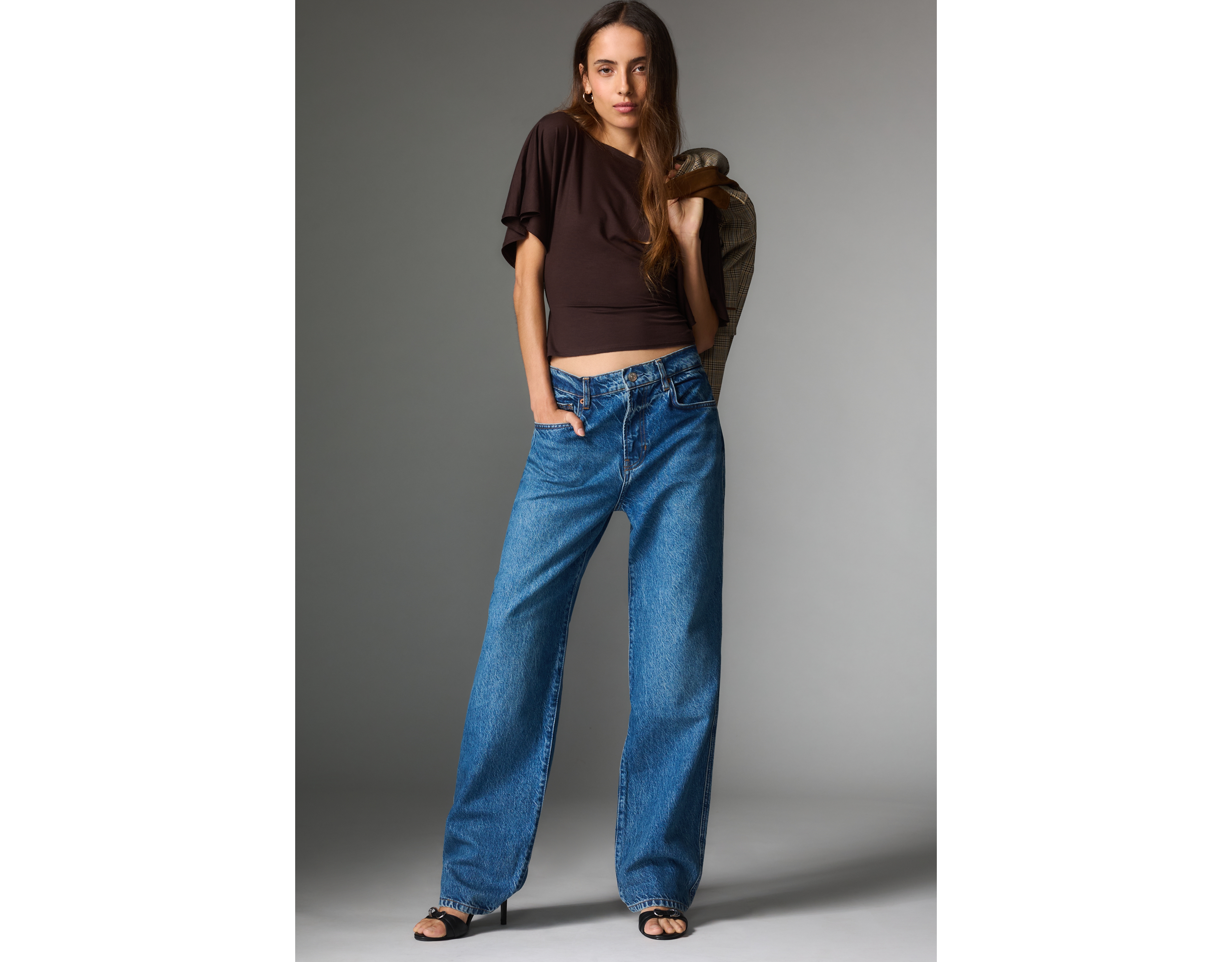 Reformation Val 90s Mid-Rise Straight-Leg Jeans