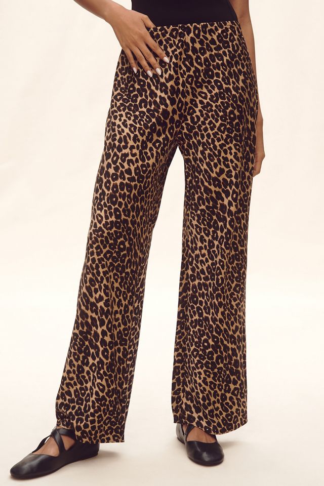 Reformation Gale Satin Mid-Rise Bias Pants #1
