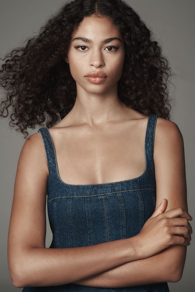 Reformation Violet Denim Mini Dress #3