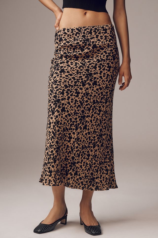 Reformation Layla Silk Skirt #1