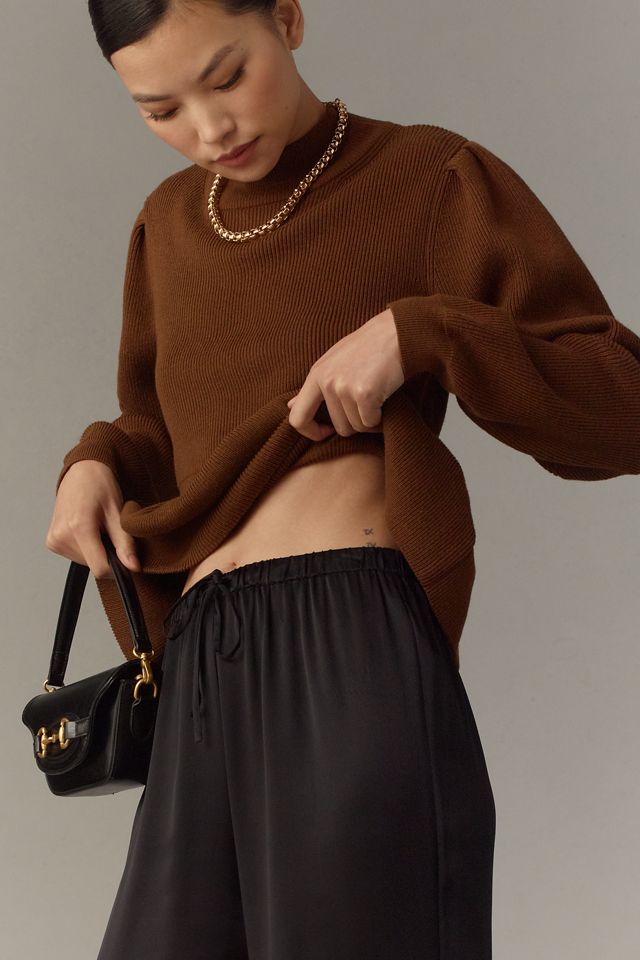 Reformation Olina Silk Pants #2