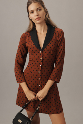 Reformation Galene Dress In Multicolor