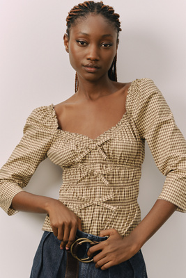 Reformation Lauryn Top In Multicolor