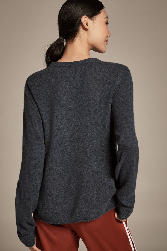 Reformation Boyfriend Cashmere Crew-Neck Sweater #1