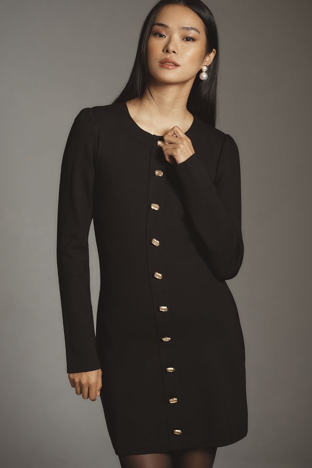 Anthropologie- shops Significant Other Monica Knit black Dress