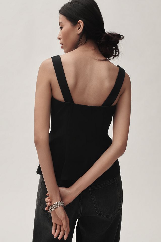Reformation Laine Zip-Front Top #1