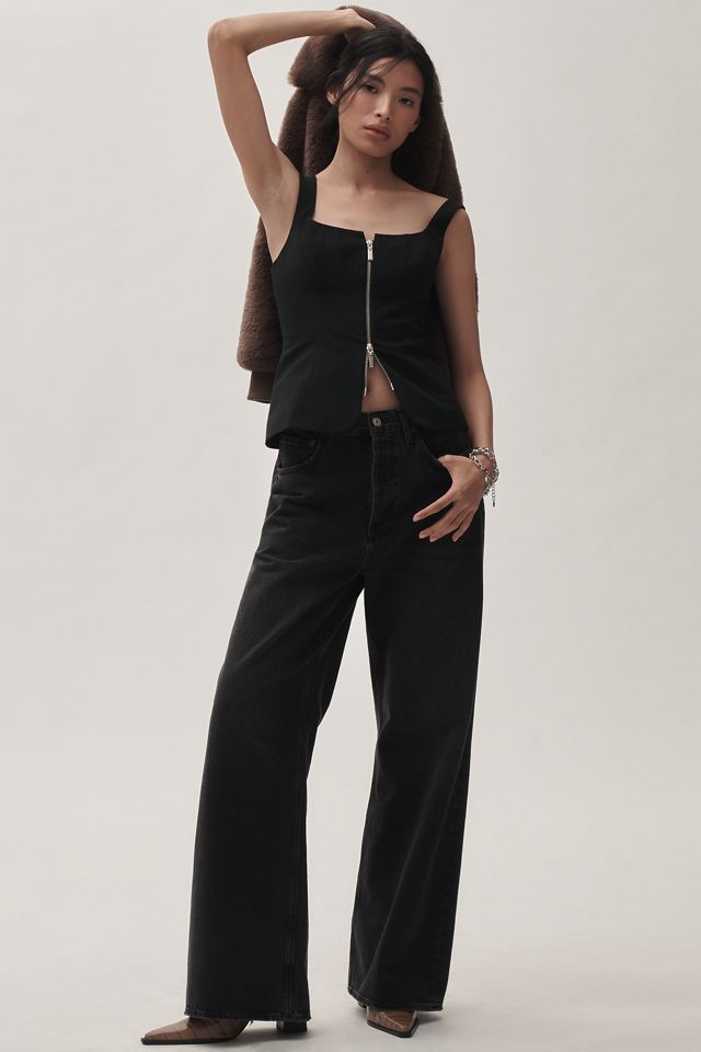 Reformation Laine Zip-Front Top #2