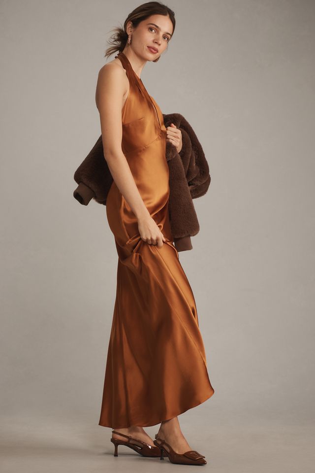 Reformation Daniela Silk Dress #2