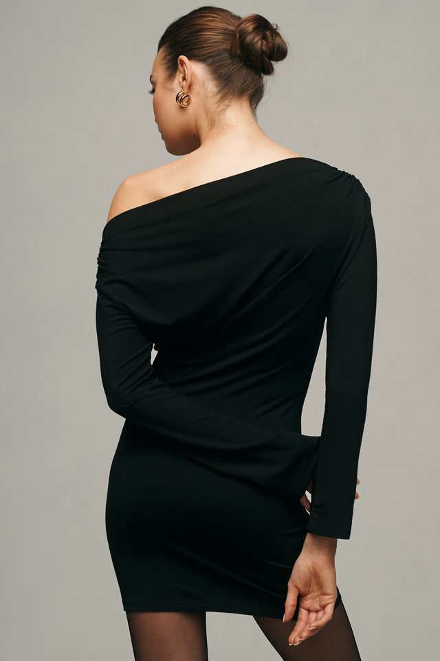 Reformation Eveline Long-Sleeve Knit Mini Dress #1