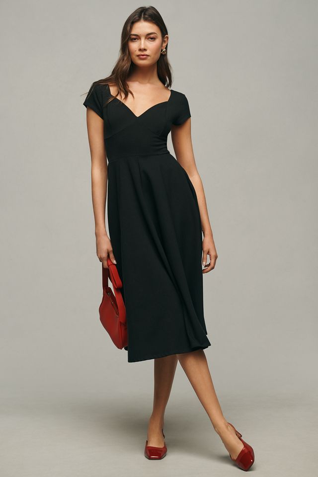 Reformation Brynn V-Neck Midi Dress #1