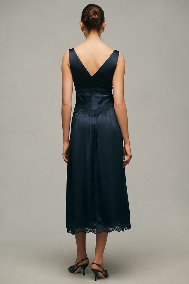 Reformation Stasia Sleeveless Silk Midi Dress #2