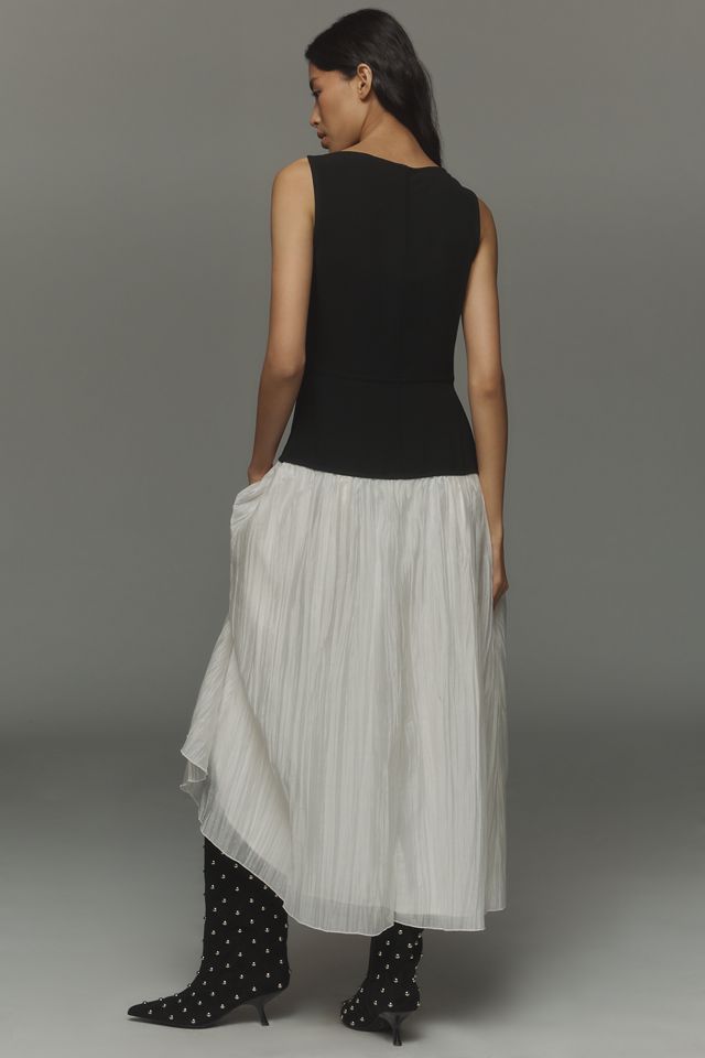 Reformation Cyra Sleeveless Twofer Maxi Dress #1