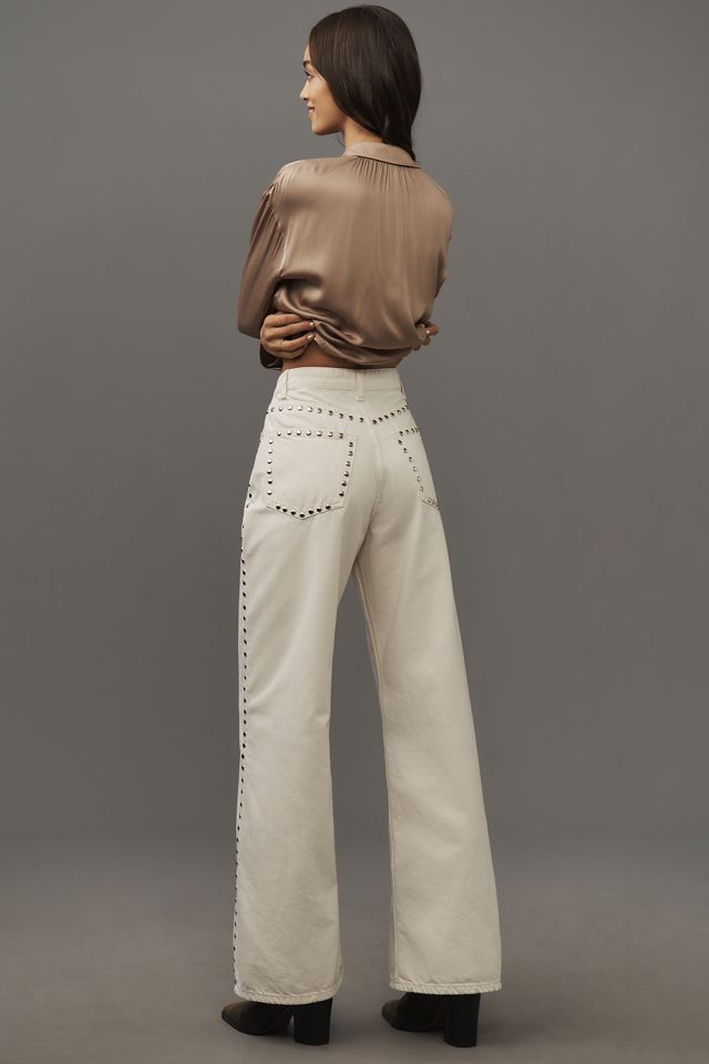 Reformation Cary High-Rise Slouchy Wide-Leg Jeans #4
