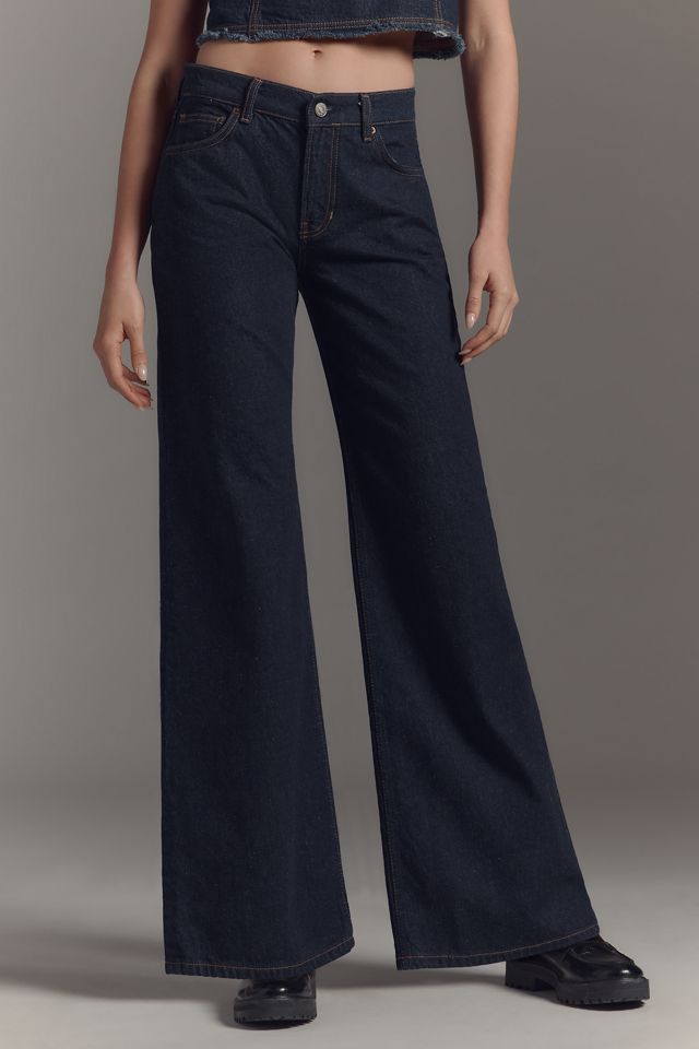 Reformation Cary Low-Rise Slouchy Wide-Leg Jeans #1
