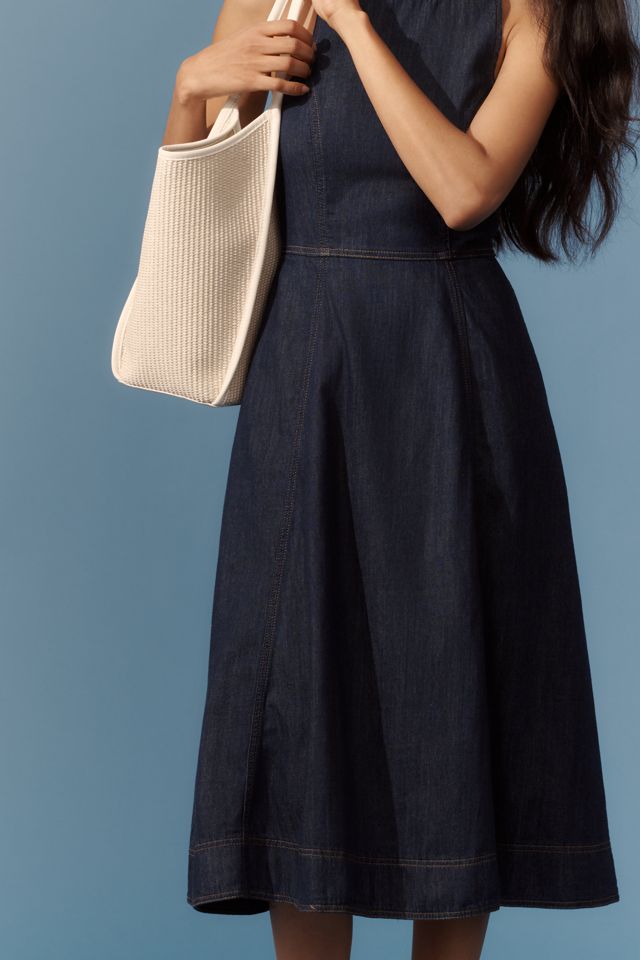 Reformation/Pippa デニム Midi ドレス ワンピース Reformation Pippa Denim Midi Dress | Anthropologie