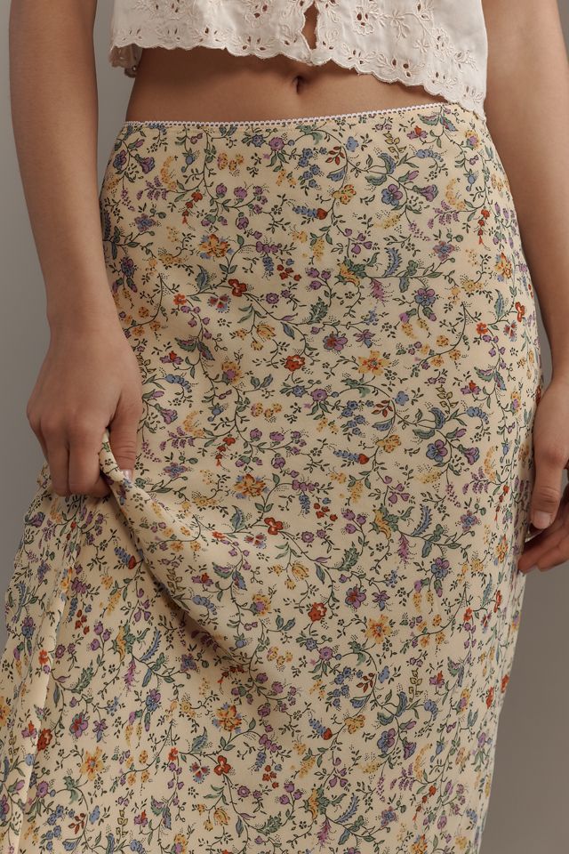Reformation Layla Midi Slip Skirt #3
