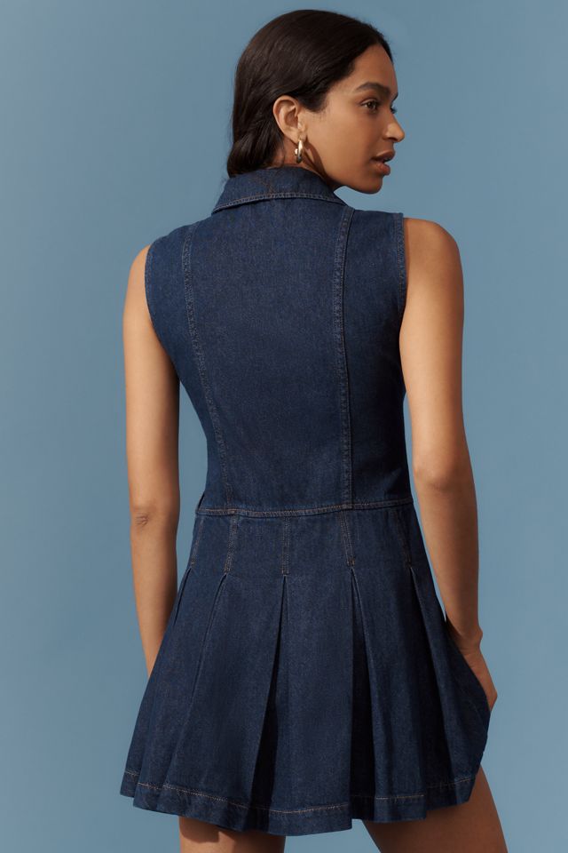 Reformation Arella Denim Mini Dress