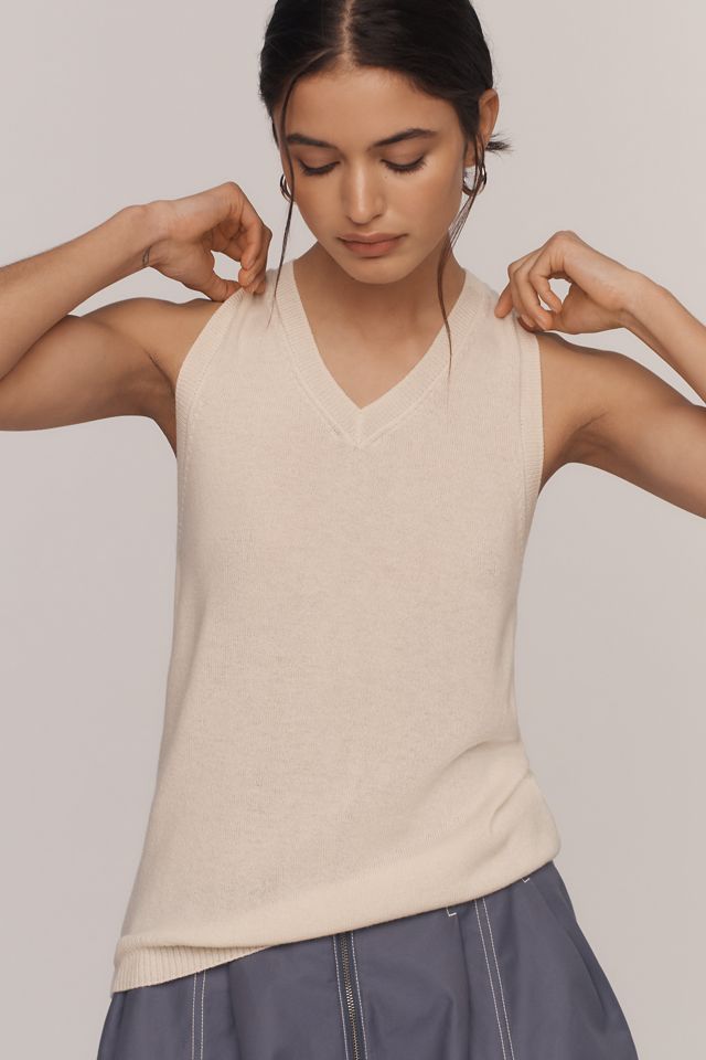 Reformation Reese Cashmere Sweater Tank #2