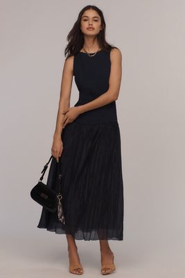 Reformation Cyra Sleeveless Twofer Maxi Dress
