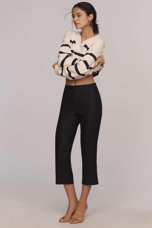 Reformation Petra Linen Pedal Pusher Pants #2