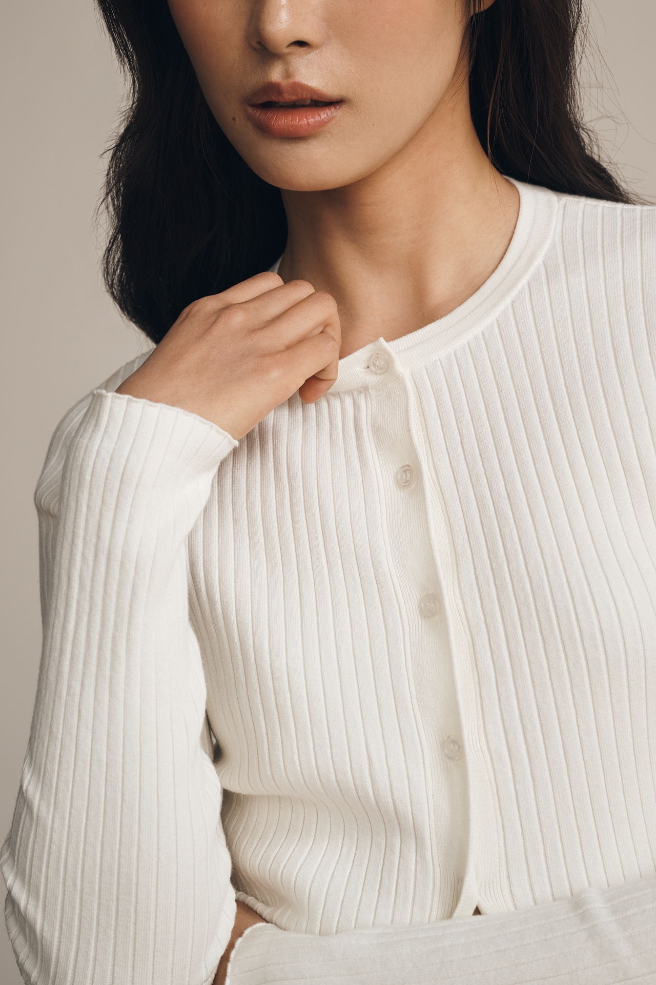 Reformation Joanne Cotton Blend Cardigan