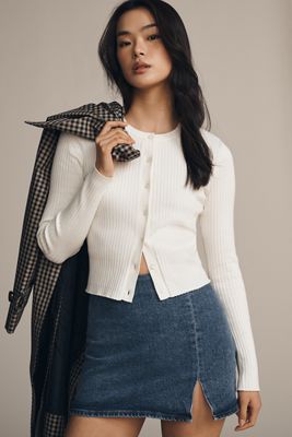 Reformation Joanne Cotton Blend Cardigan
