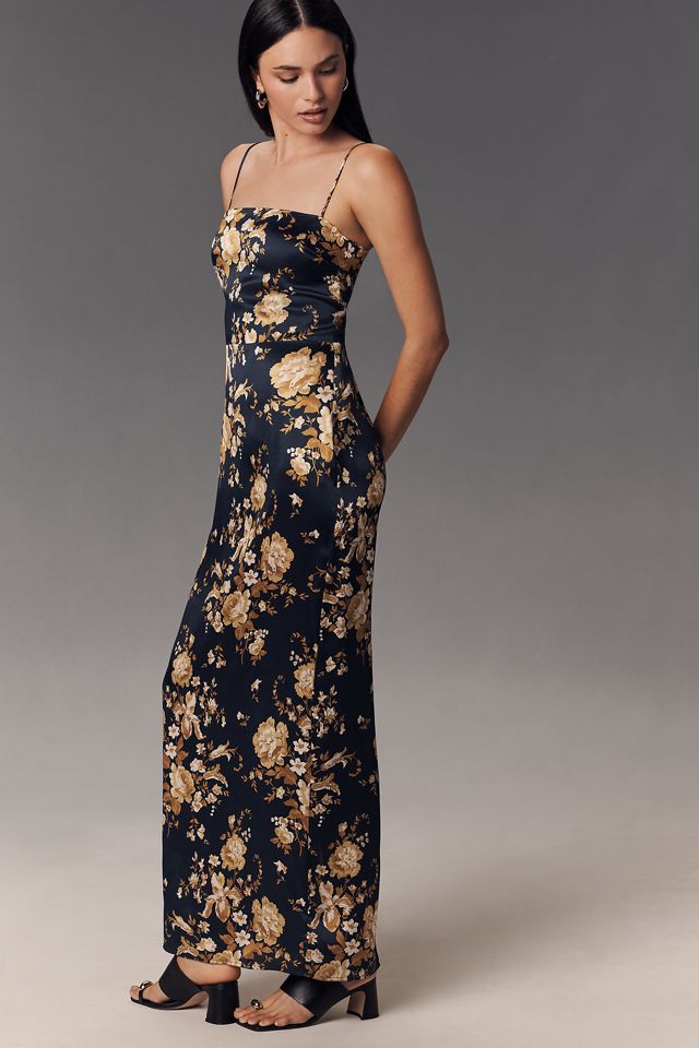 Reformation Frankie Silk Maxi Dress #2