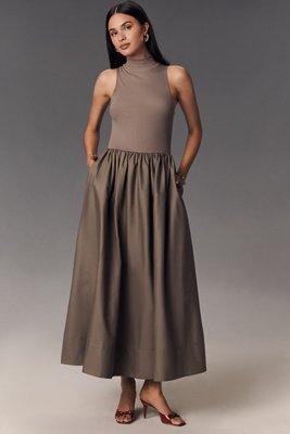 Reformation Sai Maxi Dress In Beige