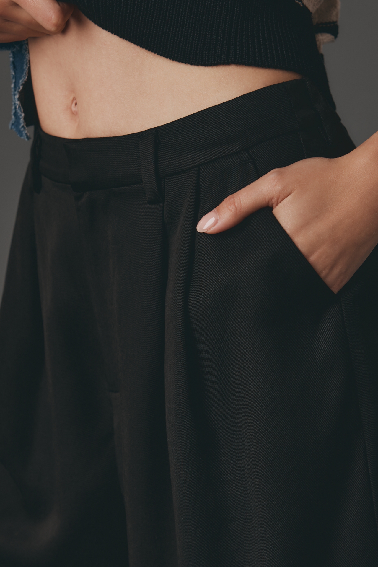 Reformation Drew Low-Rise Bermuda Shorts