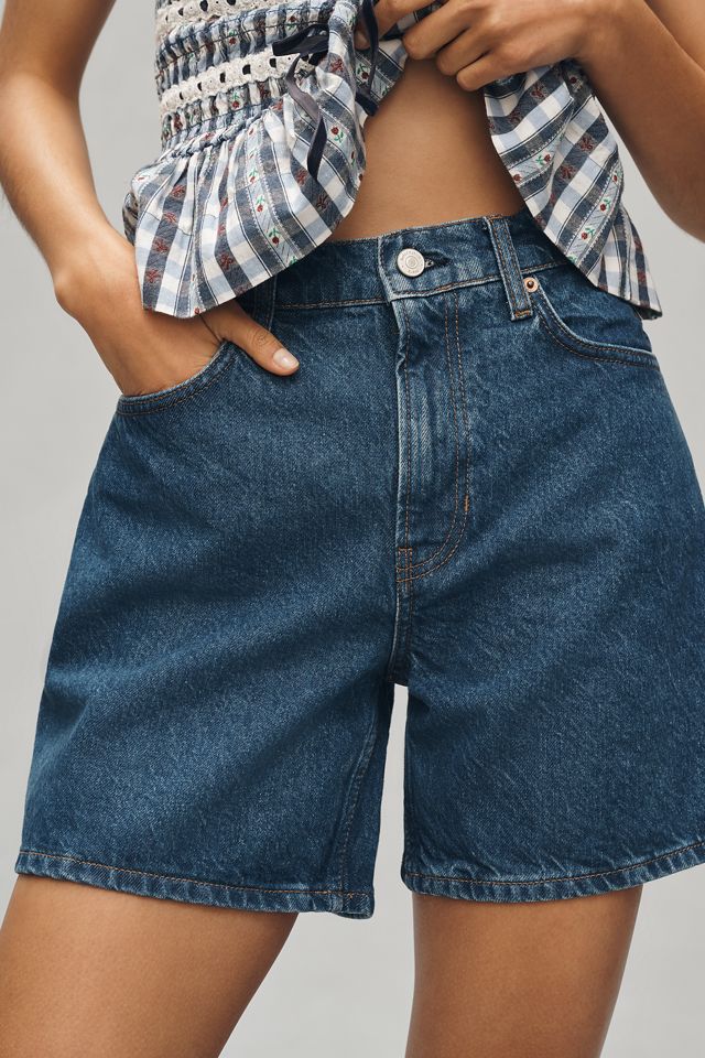 Reformation Raye Mid-Rise Relaxed Jean Shorts #2