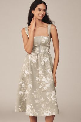 Reformation Pippa Denim Midi Dress | Anthropologie