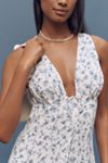 Reformation Ceara V-Neck Midi Dress 
