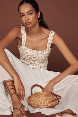 En Saison Blanca Pleated Shorts