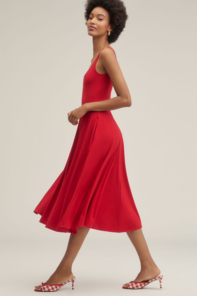 Reformation Rou Sleeveless Knit Midi Dress