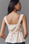 Reformation Viola Linen Top