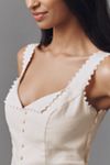 Reformation Viola Linen Top