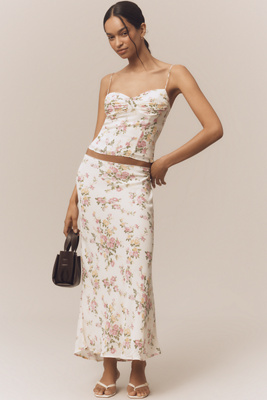Reformation Layla Midi Skirt