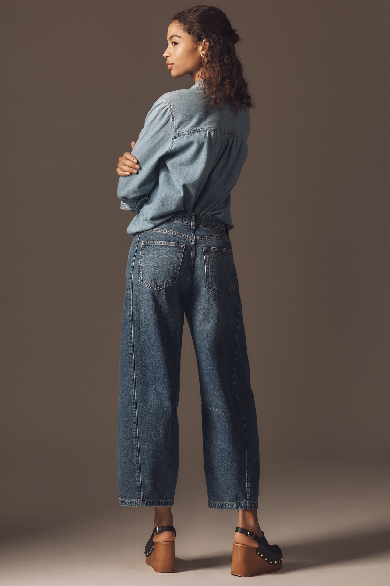 Reformation Tyler Mid-Rise Barrel Jeans