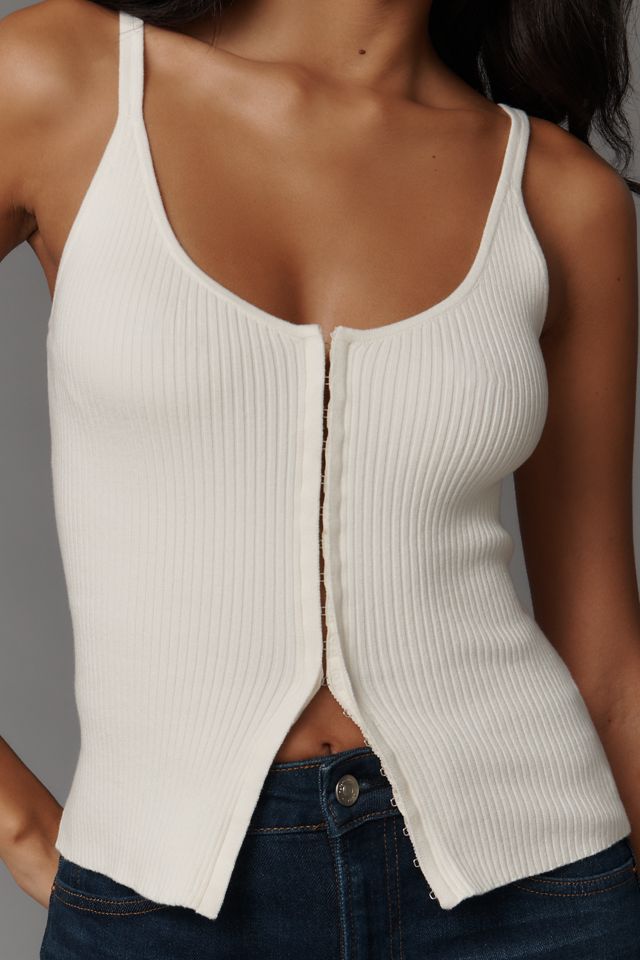 Reformation Eloise Cotton-Blend Tank Top #3