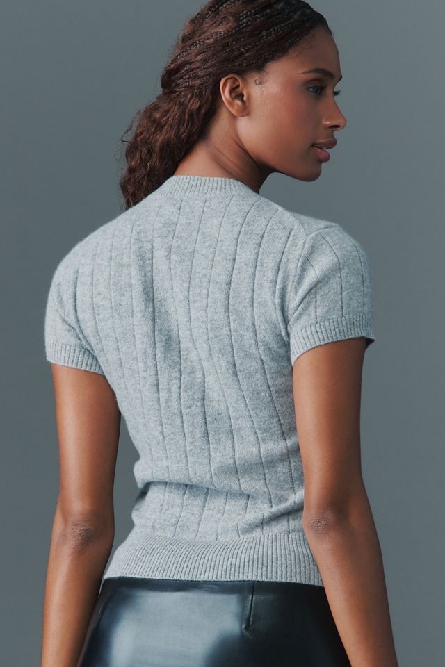 Reformation Darcy Cashmere Sweater Tee #1