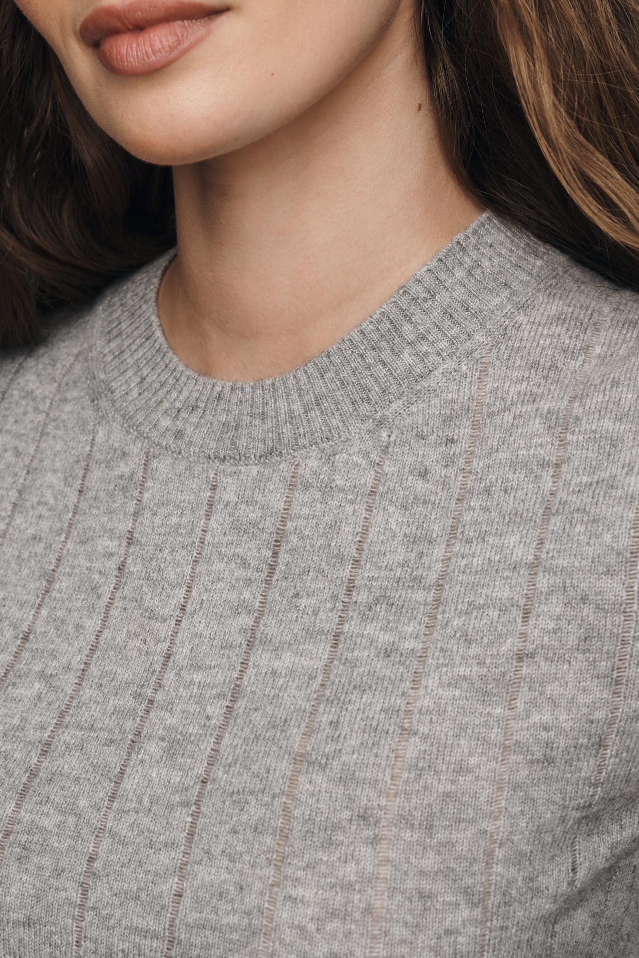 Reformation Darcy Cashmere Sweater Tee
