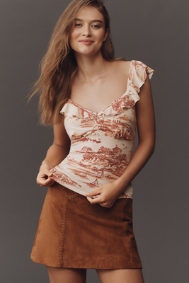 Reformation Lemmy Knit Tank Top In Multi
