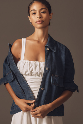 Reformation Oakley Denim Jacket product page