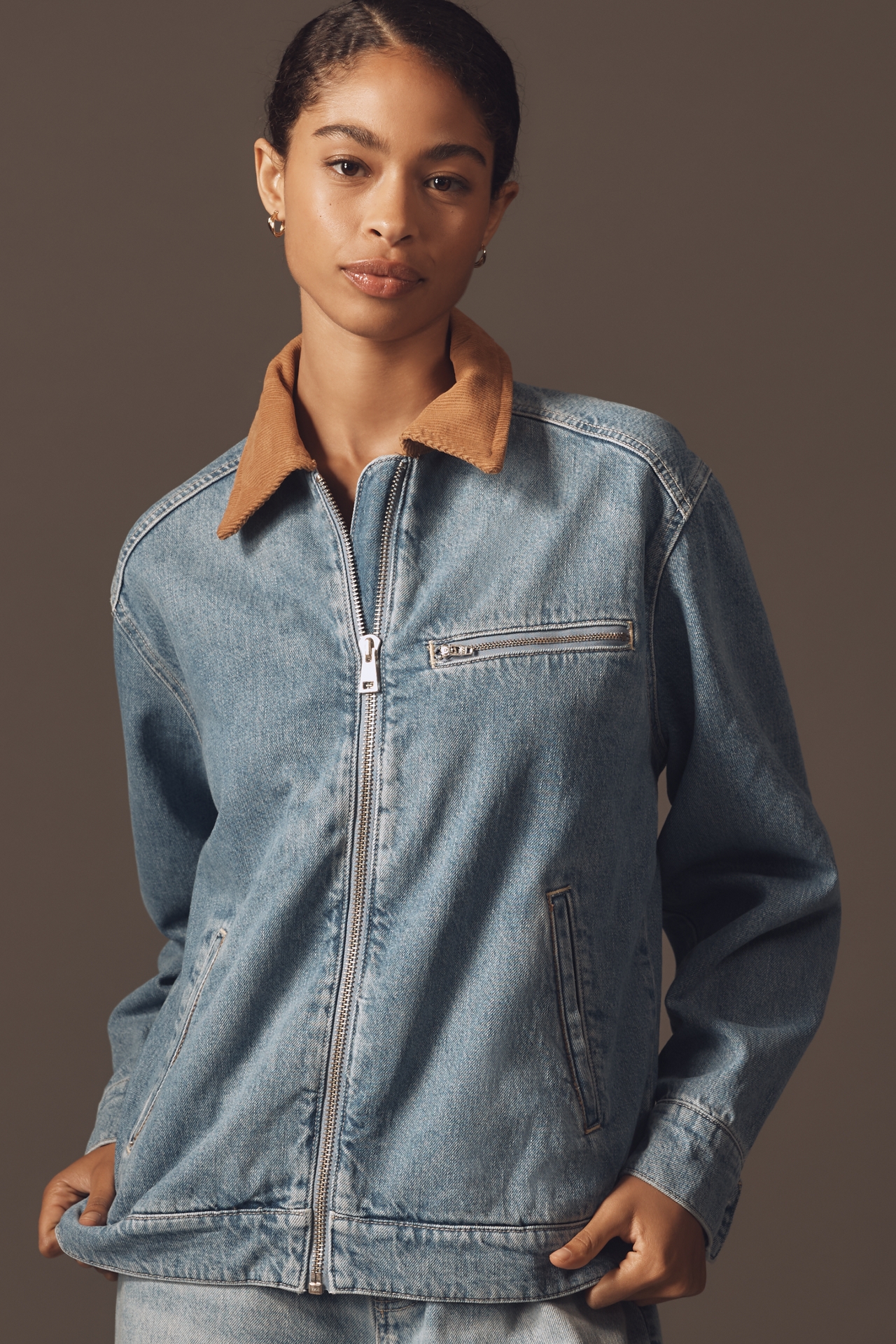 Reformation Harrison Utility Denim Jacket