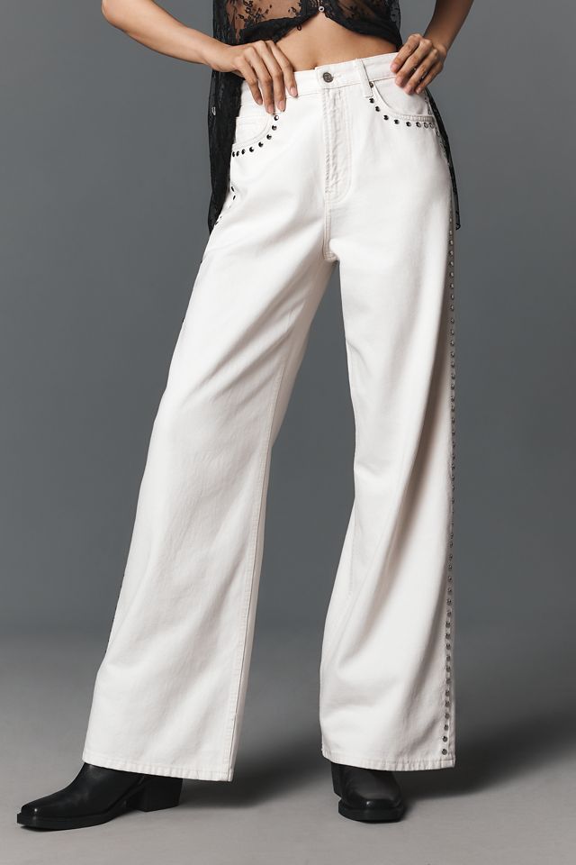 Reformation Cary High-Rise Slouchy Wide-Leg Jeans #1